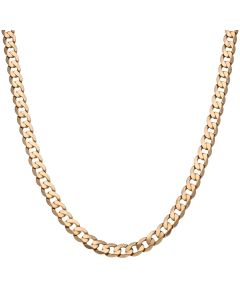 Pre-Owned 9ct Yellow Gold 21 Inch Heavy Curb Chain Necklace