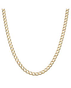 Pre-Owned 9ct Yellow Gold 27 Inch Curb Chain Necklace