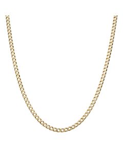 Pre-Owned 9ct Yellow Gold 20.5 Inch Curb Chain Necklace