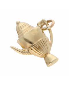 Pre-Owned 9ct Yellow Gold Hollow Teapot Charm