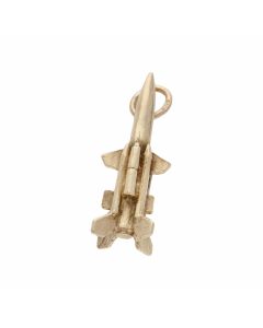 Pre-Owned 9ct Yellow Gold Rocket Charm