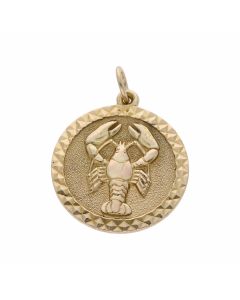 Pre-Owned 9ct Yellow Gold Lobster Pendant