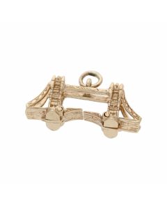 Pre-Owned 9ct Yellow Gold Bridge Charm