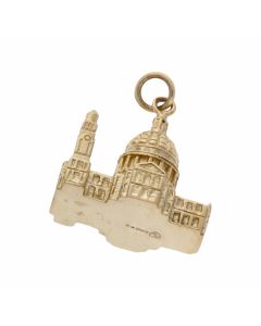 Pre-Owned 9ct Yellow Gold Cathedral Charm