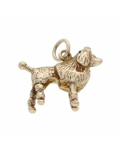 Pre-Owned 9ct Yellow Gold Dog Charm