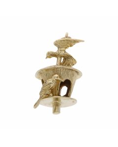 Pre-Owned 9ct Yellow Gold Bird House Charm