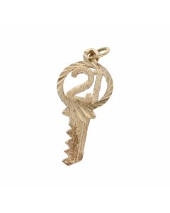 Pre-Owned 9ct Yellow Gold Age 21 Key Charm