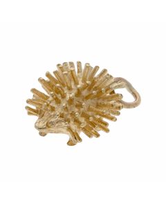 Pre-Owned 9ct Yellow Gold Hedgehog Charm