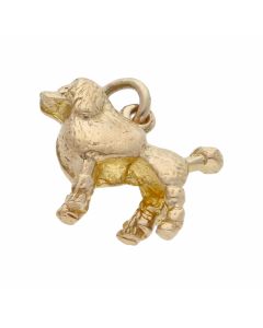 Pre-Owned 9ct Yellow Gold Dog Charm