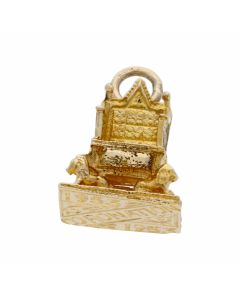 Pre-Owned 9ct Yellow Gold Coronation Throne Charm
