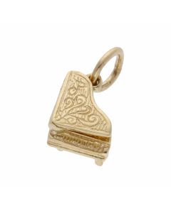 Pre-Owned 9ct Yellow Gold Piano Charm