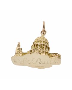 Pre-Owned 9ct Yellow Gold St.Pauls Cathedral Charm