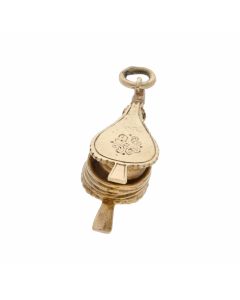 Pre-Owned 9ct Yellow Gold Bellows Charm