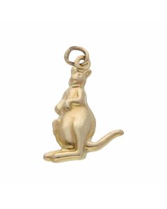 Pre-Owned 9ct Yellow Gold Hollow Kangaroo Charm