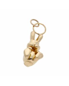 Pre-Owned 18ct Yellow Gold Rabbit Charm Pendant