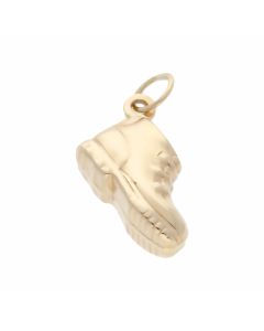 Pre-Owned 9ct Yellow Gold Hollow Boot Charm