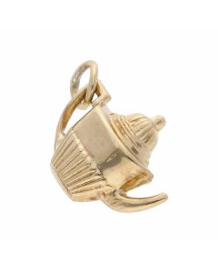 Pre-Owned 9ct Yellow Gold Hollow Teapot Charm
