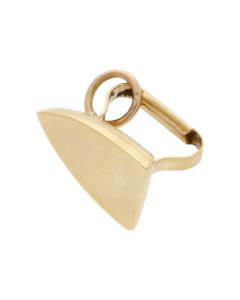 Pre-Owned 9ct Yellow Gold Hollow Iron Charm