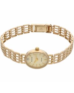 Pre-Owned 9ct Yellow Gold Accurist Dress Watch