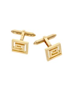Pre-Owned 18ct Yellow Gold Puzzle Cufflinks