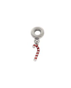 Pre-Owned Pandora Silver Christmas Candy Cane Charm