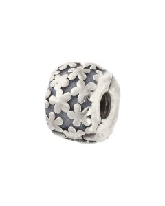 Pre-Owned Pandora Silver Flowers Clip Charm
