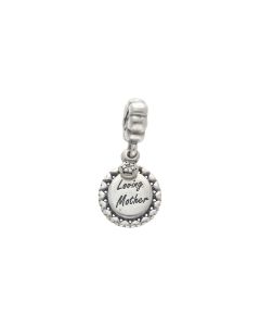 Pre-Owned Pandora Silver Loving Mother Dangle Charm