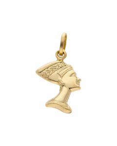 Pre-Owned 18ct Yellow Gold Hollow Nefertiti Pendant