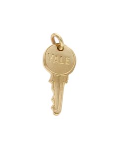 Pre-Owned 9ct Yellow Gold Hollow Yale Key Charm