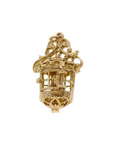 Pre-Owned 9ct Yellow Gold Candle Lantern Charm