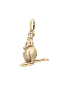 Pre-Owned 9ct Yellow Gold Hollow Kangaroo Charm