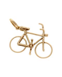 Pre-Owned 9ct Yellow Gold Bicycle Charm