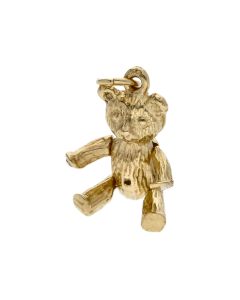 Pre-Owned 9ct Yellow Gold Teddy Bear Charm