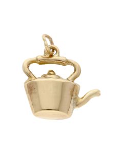 Pre-Owned 9ct Yellow Gold Hollow Kettle Charm