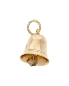 Pre-Owned 9ct Yellow Gold Hollow Bell Charm