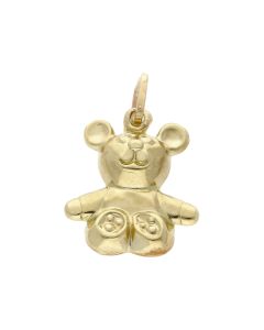 Pre-Owned 9ct Yellow Gold Hollow Teddy Bear Charm