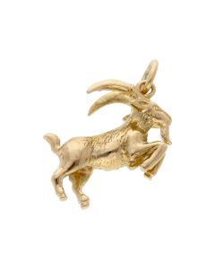 Pre-Owned 9ct Yellow Gold Goat Charm