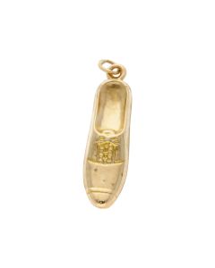 Pre-Owned 9ct Yellow Gold Hollow Shoe Charm