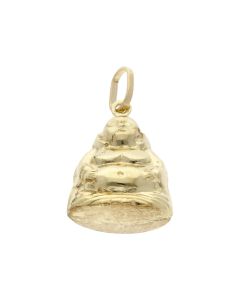 Pre-Owned 9ct Yellow Gold Hollow Buddha Charm