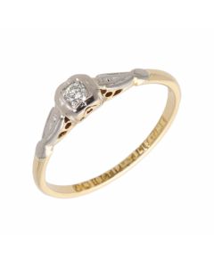 Pre-Owned Vintage Diamond Solitaire Ring