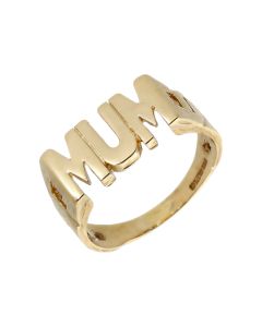 Pre-Owned 9ct Yellow Gold Mum Ring