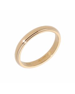 Pre-Owned 18ct Yellow Gold 3mm Edged Wedding Band Ring