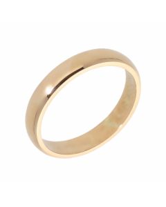 Pre-Owned 14ct Yellow Gold 3mm Wedding Band Ring