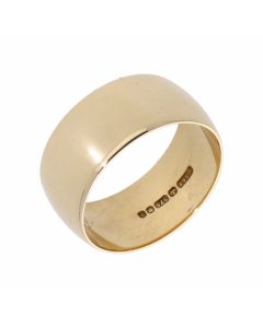 Pre-Owned 9ct Yellow Gold 8mm Wedding Band Ring