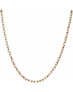 Pre-Owned 9ct Gold 20 Inch Diamond-Cut Belcher Chain Necklace