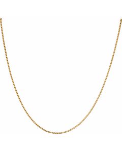 Pre-Owned 18ct Yellow Gold 24 Inch Box Link Chain Necklace