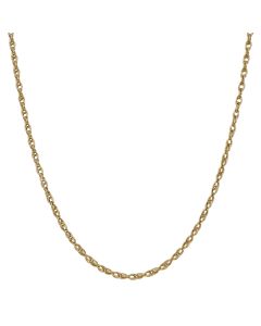 Pre-Owned 9ct Yellow Gold 24 Inch P.O.W Link Chain Necklace