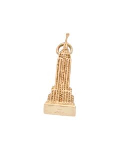 Pre-Owned 9ct Yellow Gold Empire State Building Charm
