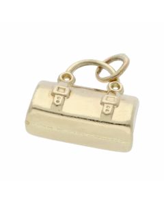 Pre-Owned 9ct Yellow Gold Hollow Bag Charm