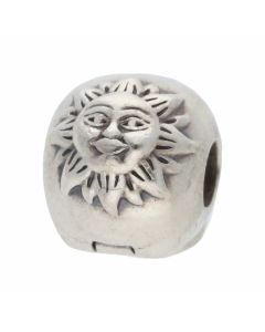 Pre-Owned Pandora Silver Sun & Moon Clip Charm